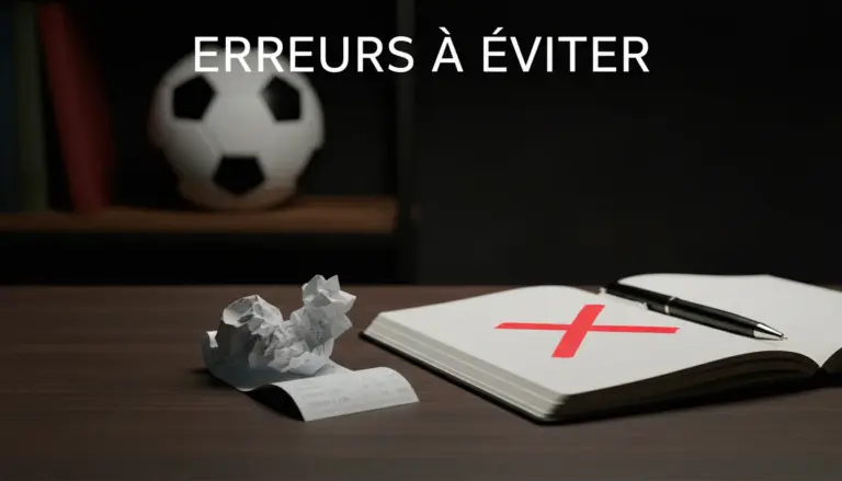 Erreurs Paris Sportifs Foot: Les Pièges à Éviter