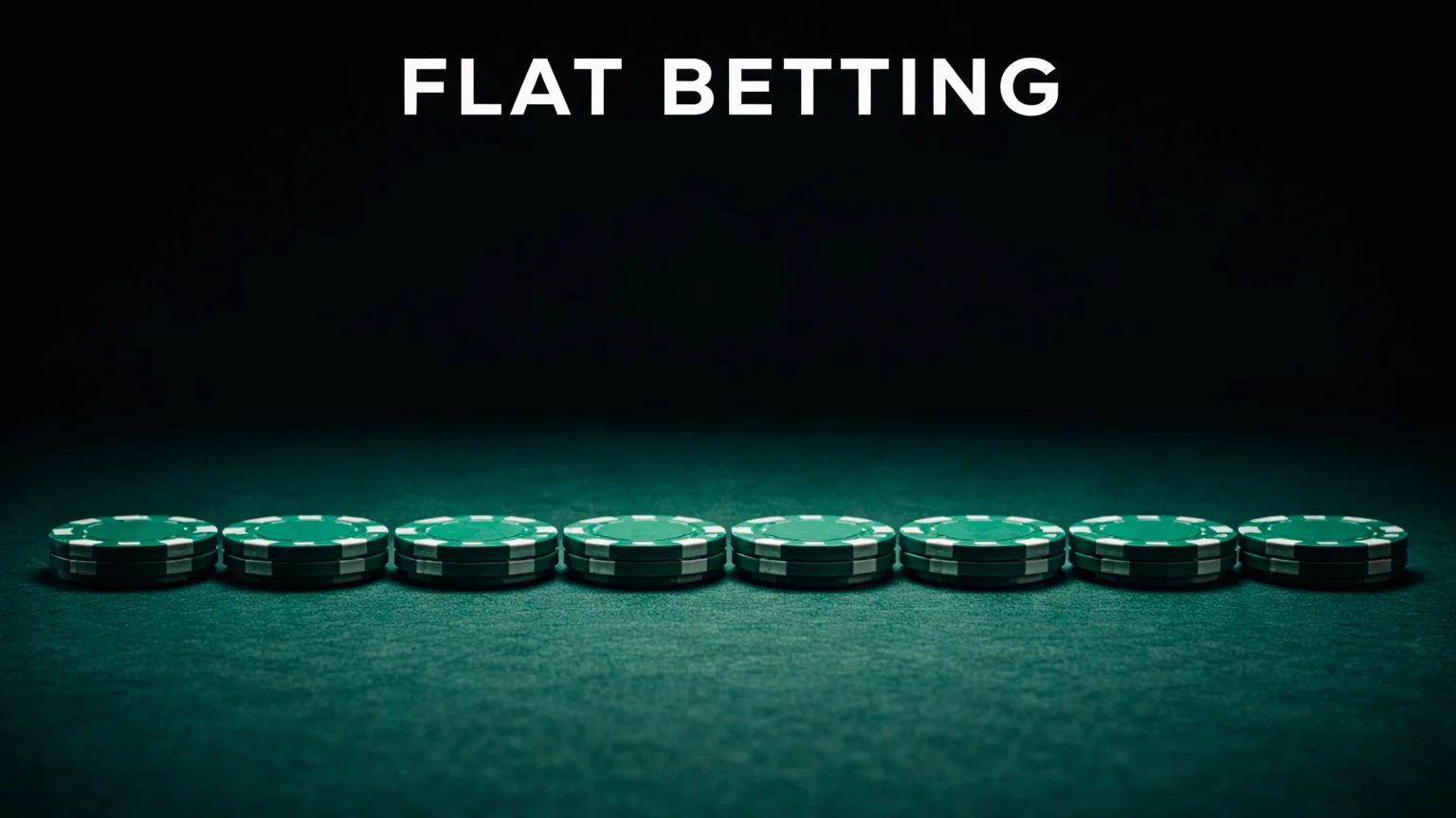 Flat Betting: La Méthode de Mise la Plus Sûre