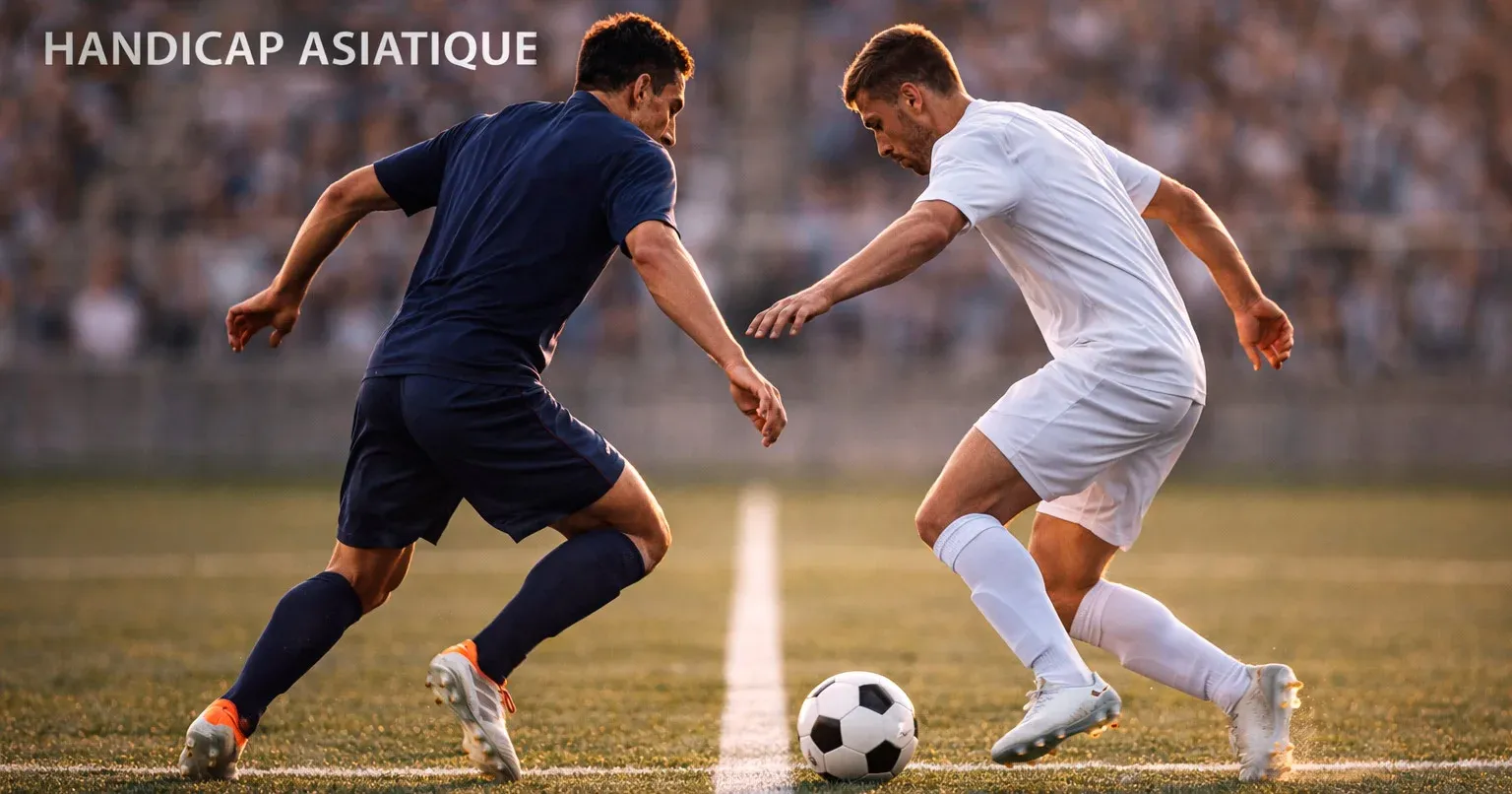 Vue rapprochée d'un match de football professionnel sur pelouse naturelle avec joueurs en action