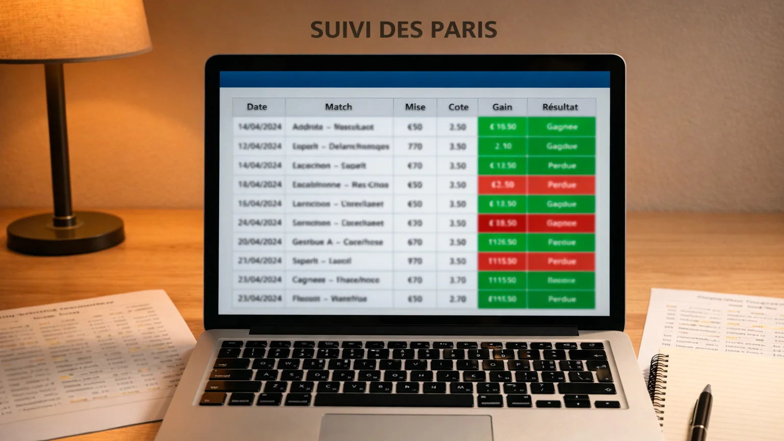 Suivre et analyser ses paris football avec un tableur et le ROI